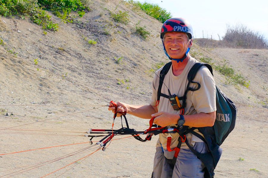 Curso de progresión en parapente