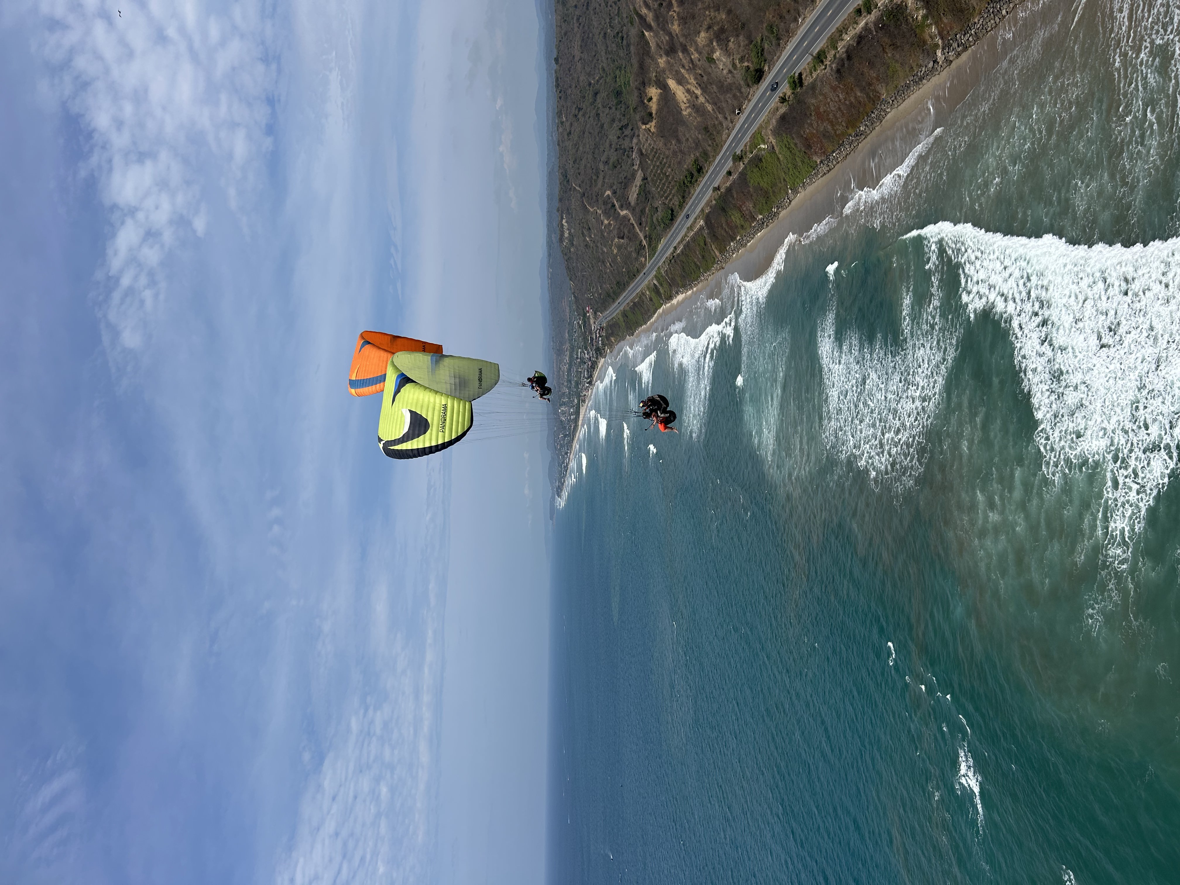 Experiencia de parapente en Ecuador