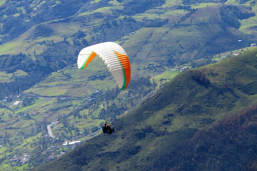 Parapente Banos Ecuador Parapente Ecuador /  Paragliding Ecuador